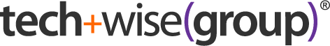TechWise logo (DarkGray+Purple+Orange)