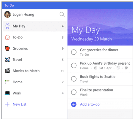 office 365 to do list