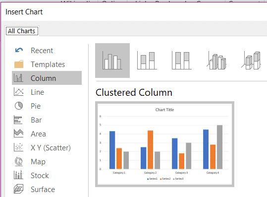 how do you move from column to column in word
