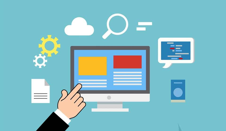 Illustration of a desktop that needs a server for a server in order to have fast access to large files, such as video files, CAD files, certain database files or QuickBooks files that require low latency and fast access.