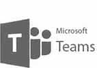 B/W logo for Microsoft Teams