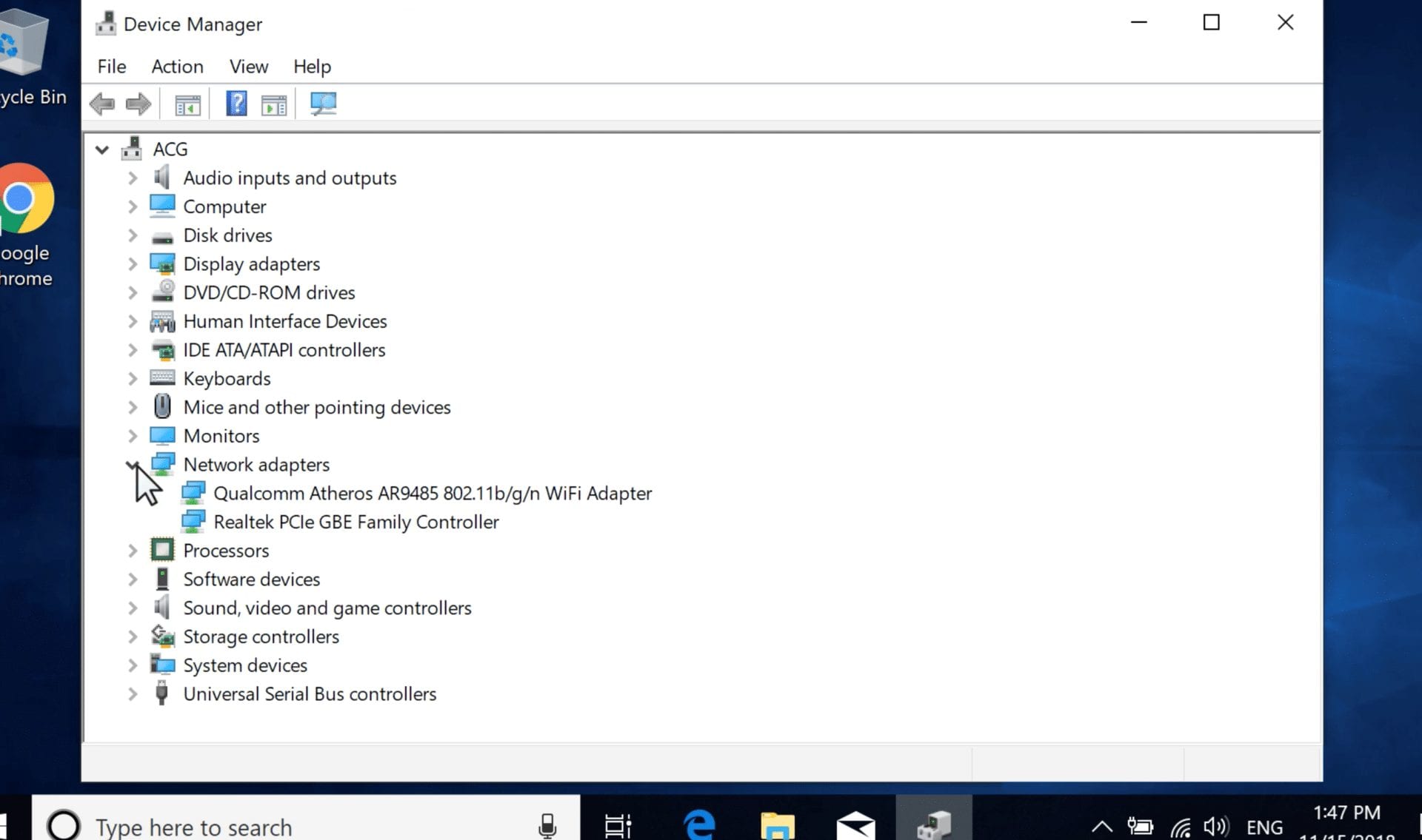 qualcomm atheros ar9485 wireless network adapter slow