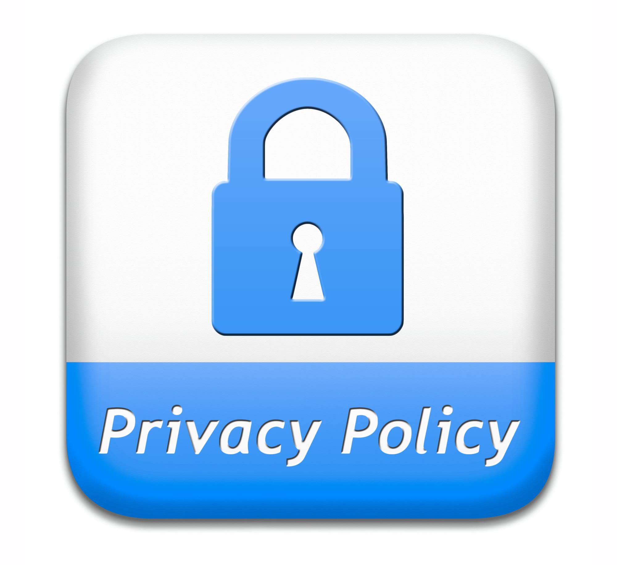 Privacy policy icon. it is important to understand how to protect your data as both an individual and an employee.