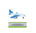 Airplane arriving emoji in Microsoft Teams