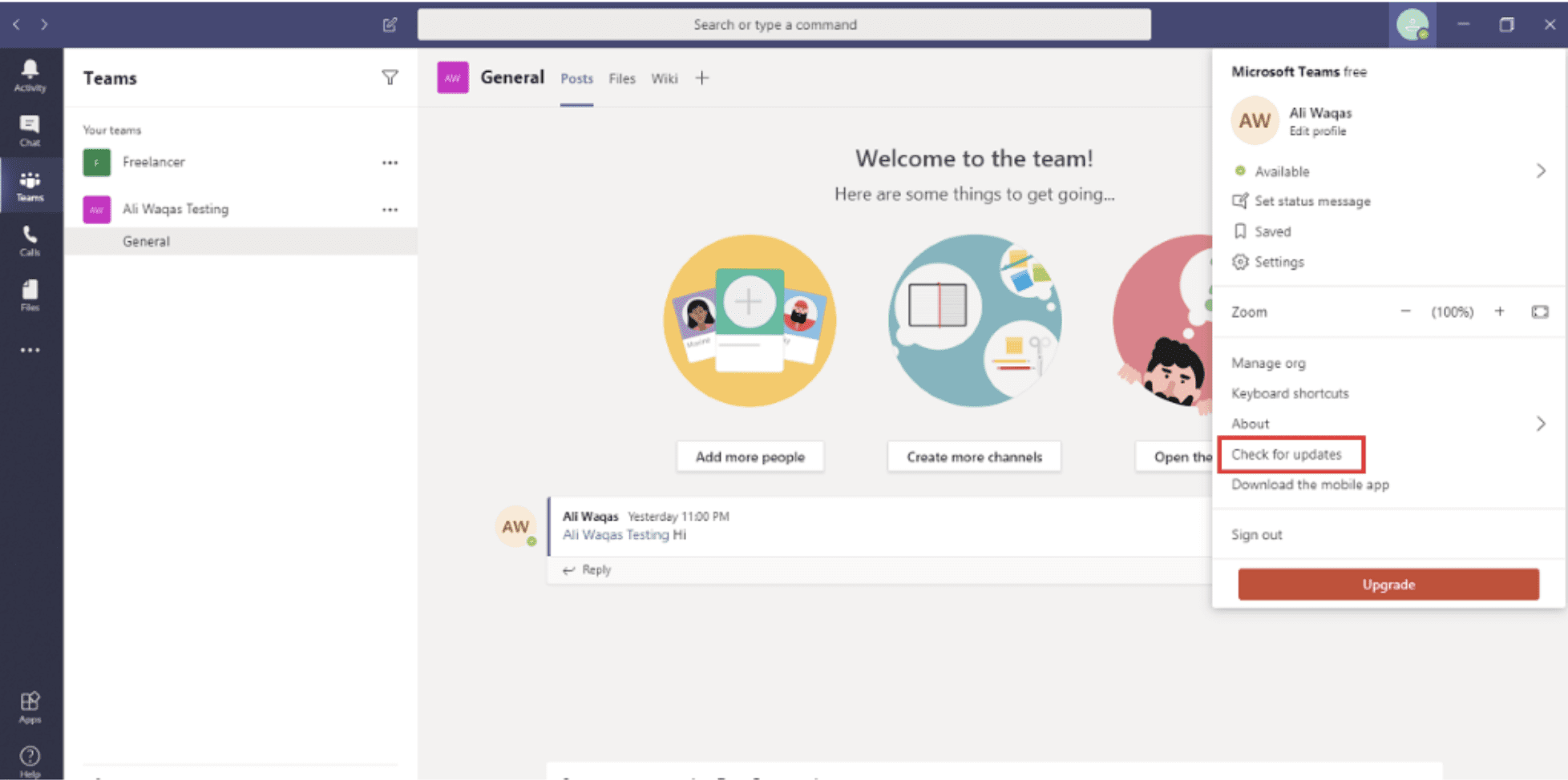 Microsoft Teams help & learning