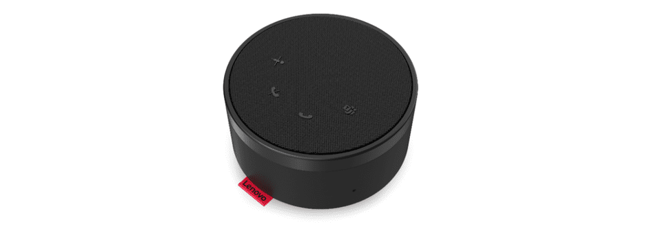 Image of Lenovo Go Wired Speakerphone, a Microsoft Teams certified device.