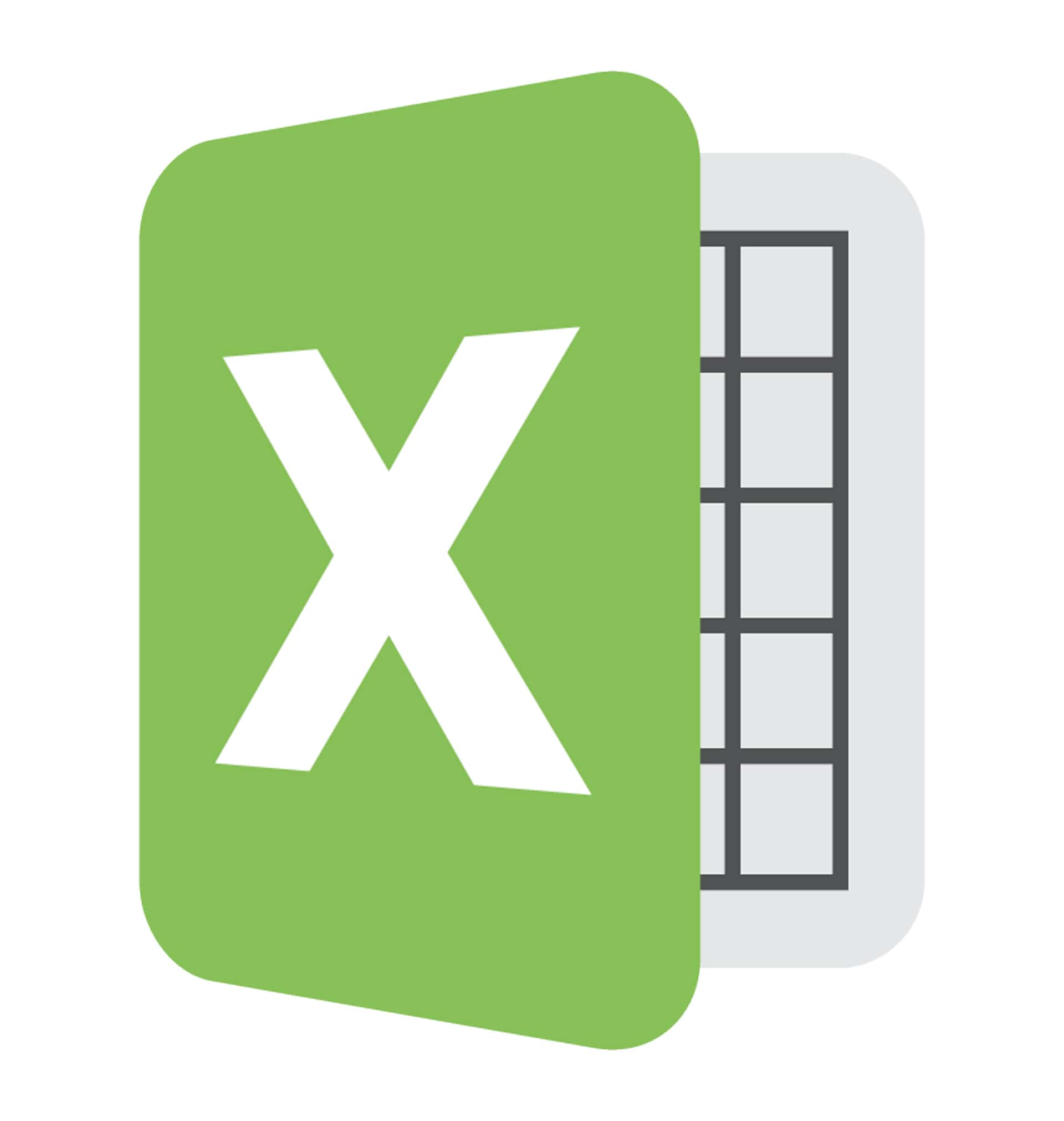 Vector of Microsoft Excel icon.